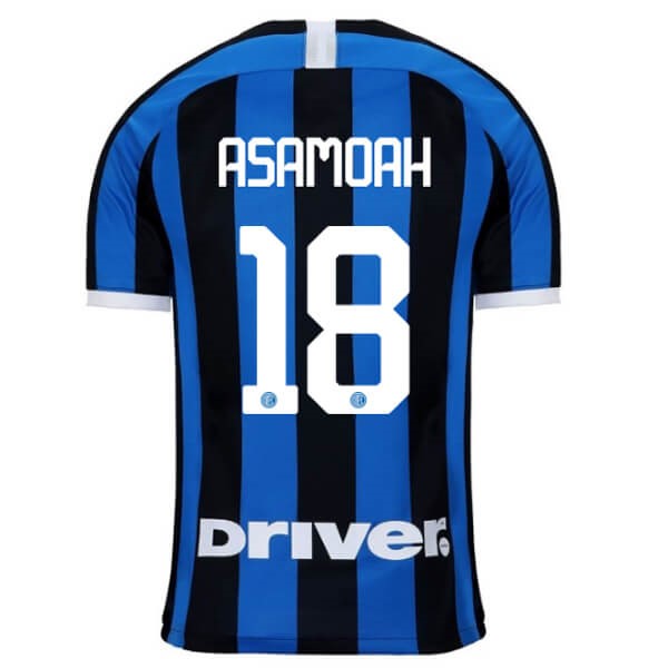 Camiseta Inter Milan NO.18 Asamoah Primera equipo 2019-20 Azul